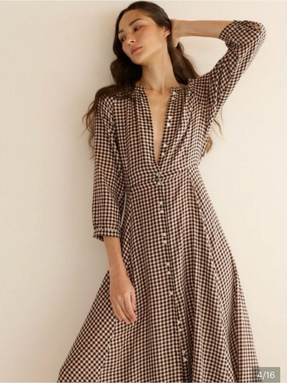 💕Doen💕Madelaine Dress Delphine Plaid XXS NWT